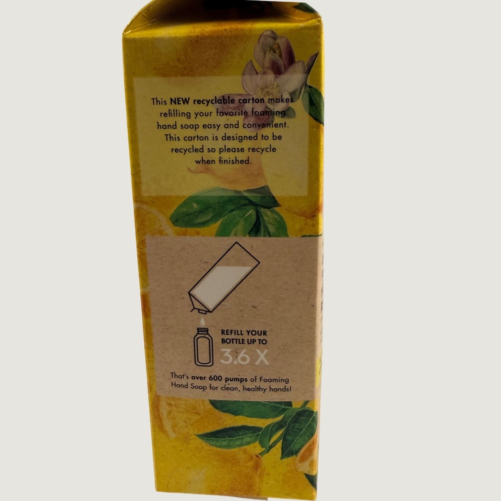 Bath and Body Works Kitchen Lemon Foaming Hand Soap Refill 32 fl oz Carton - Picture 6 of 8